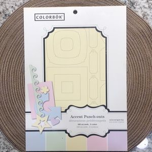 Colorbok Accent Punch-Outs Pastel